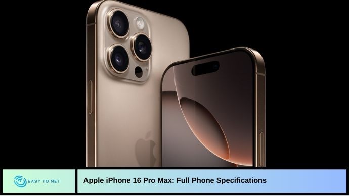 Apple iPhone 16 Pro Max: Full Phone Specifications