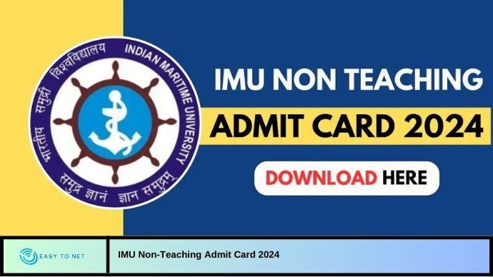 IMU Non-Teaching Admit Card 2024